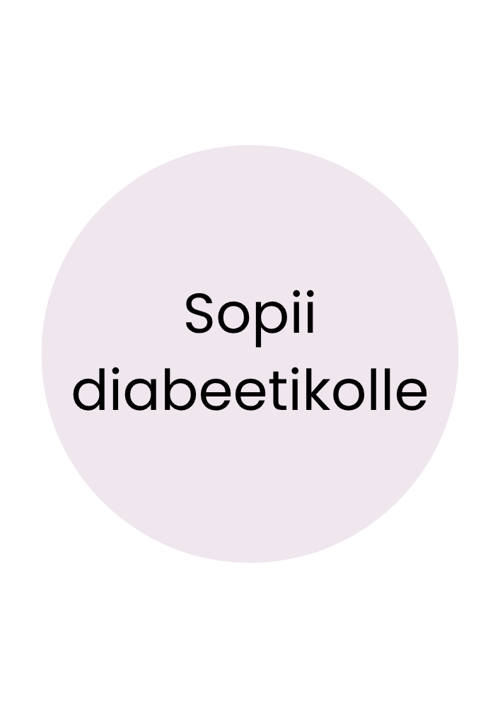 sopii diabeetikolle