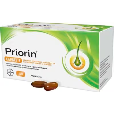 Priorin kapseli 120 kpl