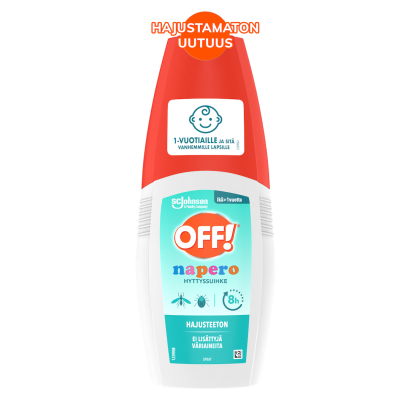 OFF! Napero hajustamaton hyttysuihke 100 ml