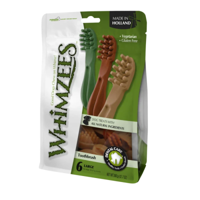 Whimzees Dog Chew Toothbrush L 6 kpl