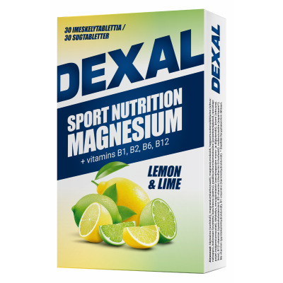 Dexal Magnesium + B pastilli 30 kpl