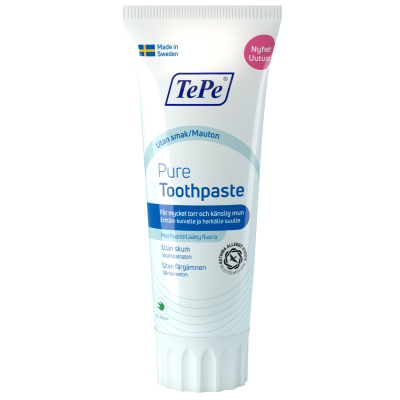 TePe Pure maustamaton hammastahna 75ml 75 ml