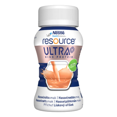 Resource Ultra Hasselpähkinä 4 x 125 ml