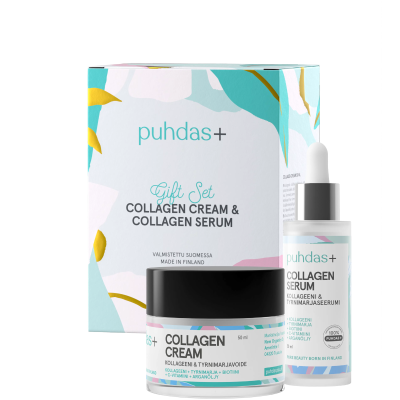 Puhdas+ Collagen Cream & Collagen Serum 50 ml+ 30 ml