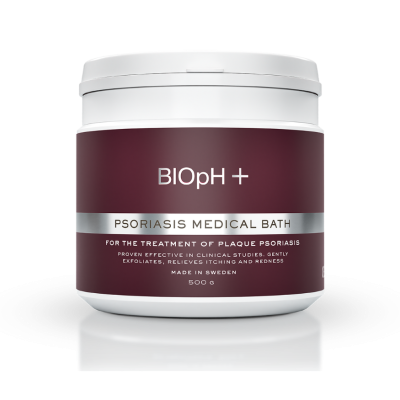 BIOpH+ Psoriasis Medical Bath Hoitava kylpy/haude 500 g