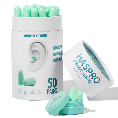 Haspro UNIVERSAL korvatulpat mintunvihreä 50 paria