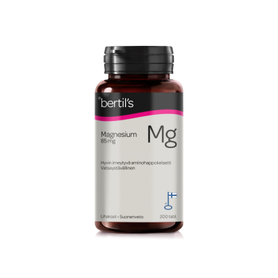 bertils Magnesium 200 tabl