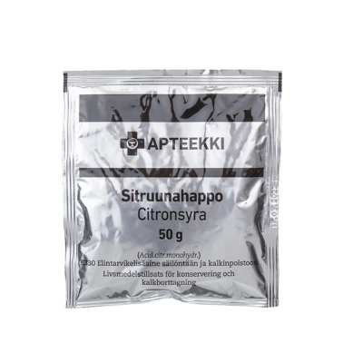 APTEEKKI Sitruunahappo 50 g