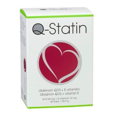 Q Statin Q10 + E-vitamiini 60 kaps