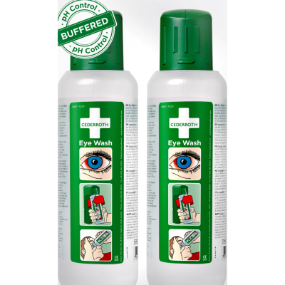 Cederroth Silmänhuuhtelupullo 2x500 ml