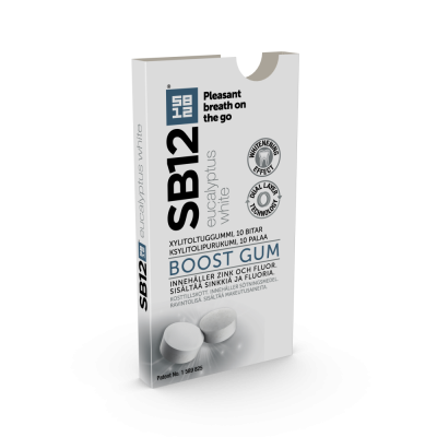 SB12 Boost Eucalyptus White purukumi 10 kpl