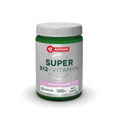 Super B12-vitamiini 90 imeskelytabl