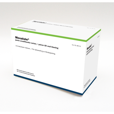 MOXALOLE jauhe oraaliliuosta varten 50 kpl