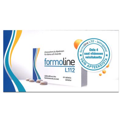 Formoline L112 500 mg 4+1x64 tablettia 4x64tbl