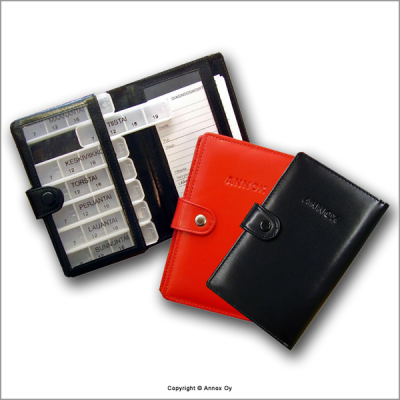 Medi-Annox Plus viikkoannostelija, punainen 1 kpl