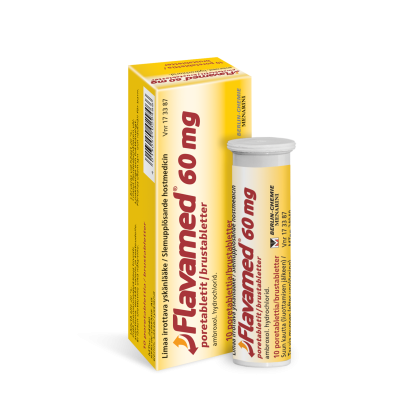 FLAVAMED poretabletti 60 mg 10 kpl