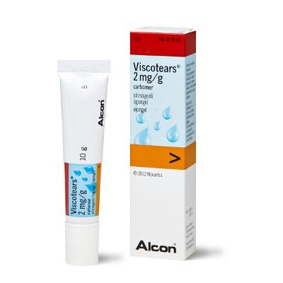 VISCOTEARS silmägeeli 2 mg/g 10 g
