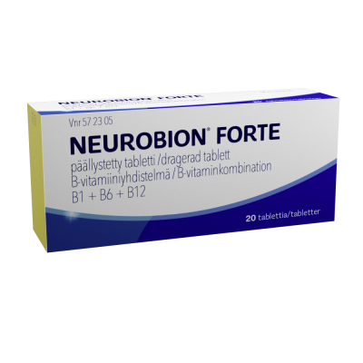 NEUROBION FORTE tabletti, päällystetty 20 fol