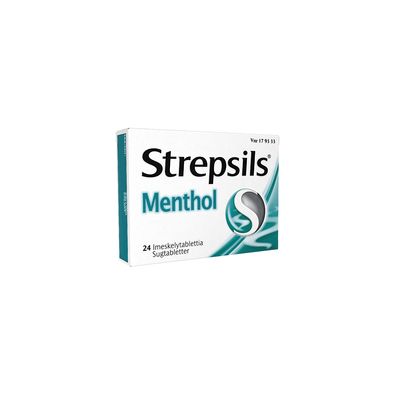 STREPSILS MENTHOL imeskelytabletti 1,2/0,6/8 mg 24 fol