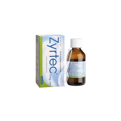 ZYRTEC oraaliliuos 1 mg/ml 75 ml