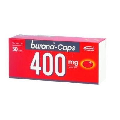 BURANA-CAPS kapseli, pehmeä 400 mg 30 fol