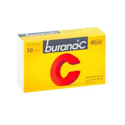 BURANA-C tabletti, kalvopäällysteinen 400/300 mg 30 fol