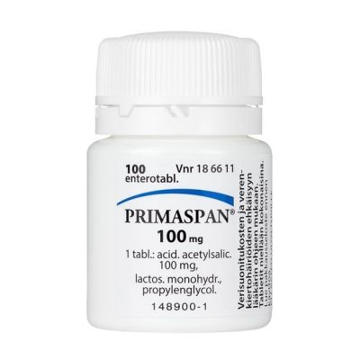 PRIMASPAN enterotabletti 100 mg 100 fol