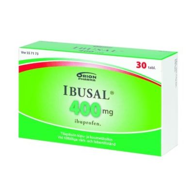 IBUSAL tabletti, kalvopäällysteinen 400 mg 10 fol