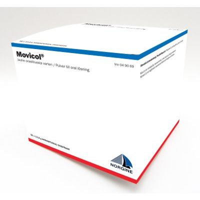 MOVICOL jauhe oraaliliuosta varten, annospussi 50 kpl