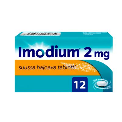 IMODIUM tabletti, suussa hajoava 2 mg 12 fol