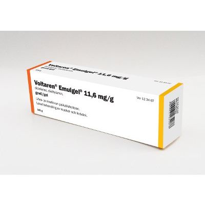 VOLTAREN EMULGEL geeli 11,6 mg/g 100 g