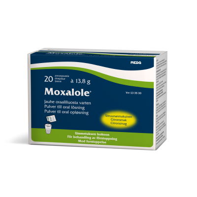 MOXALOLE jauhe oraaliliuosta varten 20 kpl