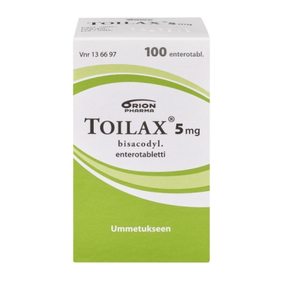 TOILAX enterotabletti 5 mg 100 kpl