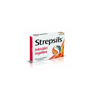 STREPSILS INKIVÄÄRI imeskelytabletti 1,2/0,6 mg 24 fol