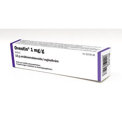 OVESTIN emätinemulsiovoide 1 mg/g asetin 15 g