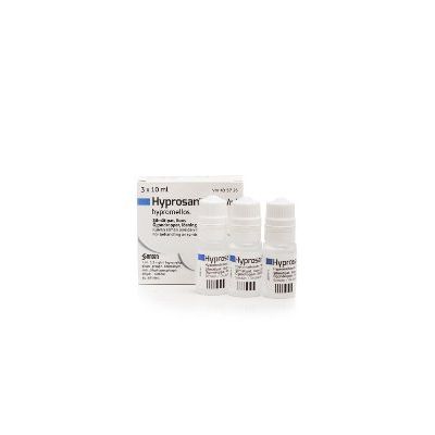 HYPROSAN silmätipat, liuos 3,2 mg/ml 3 x 10 ml