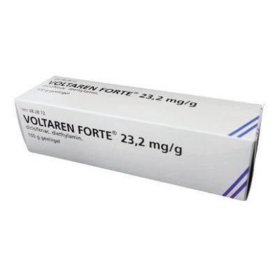 VOLTAREN FORTE geeli 23,2 mg/g 100 g