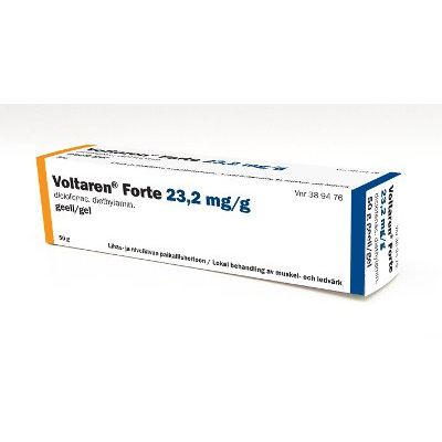 VOLTAREN FORTE geeli 23,2 mg/g 50 g