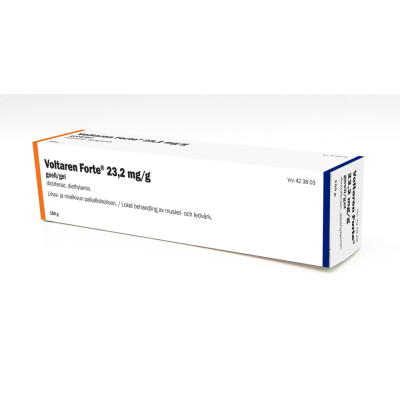 VOLTAREN FORTE geeli 23,2 mg/g 150 g