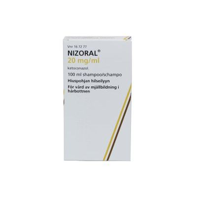 NIZORAL shampoo 20 mg/ml 100 ml