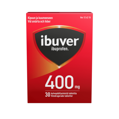 IBUVER tabletti, kalvopäällysteinen 400 mg 30 fol