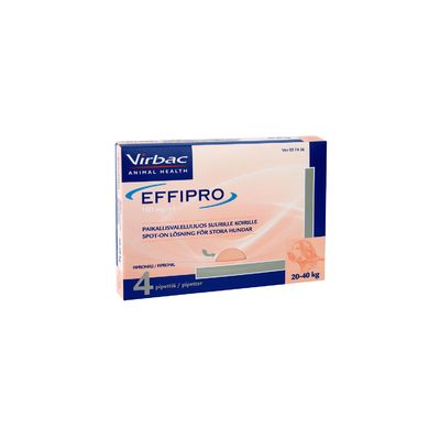 Effipro paikallisvaleluliuos 100 mg/ml Pipetti 4 x 2.68 ml