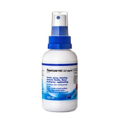 FRONTLINE VET sumute iholle, liuos 2.5 mg/ml 100 ml