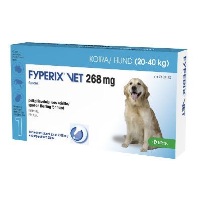 FYPERIX VET paikallisvaleluliuos 268 mg 2,68 ml