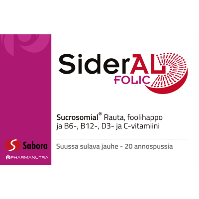 SiderAL Folic 30 mg 20 kpl
