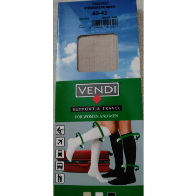 Vendi Travel tukisukat bees 40-42 45110 M 9200 1 pari