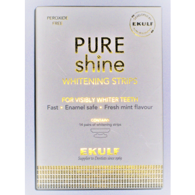 PURE shine hampaiden vaalennusliuskat 14 paria