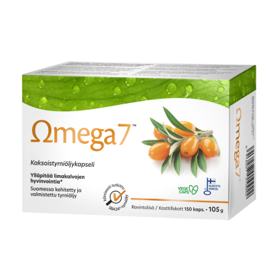 Omega7 Tyrniöljy 150 kaps