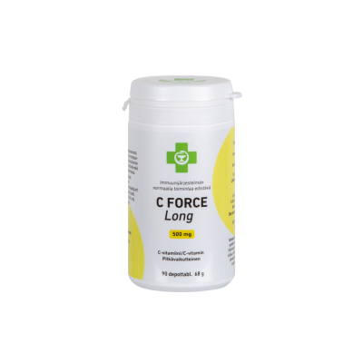 APTEEKKI C Force Long 500 mg 90 depottabl