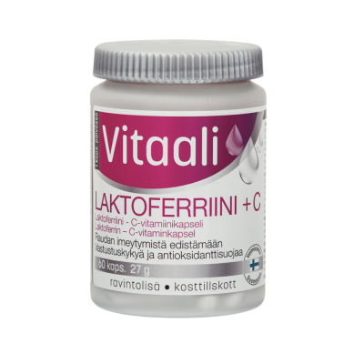 Vitaali Laktoferriini + C 60 kaps